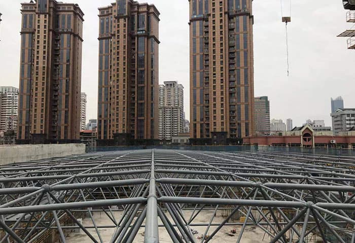 福安螺栓球网架结构
